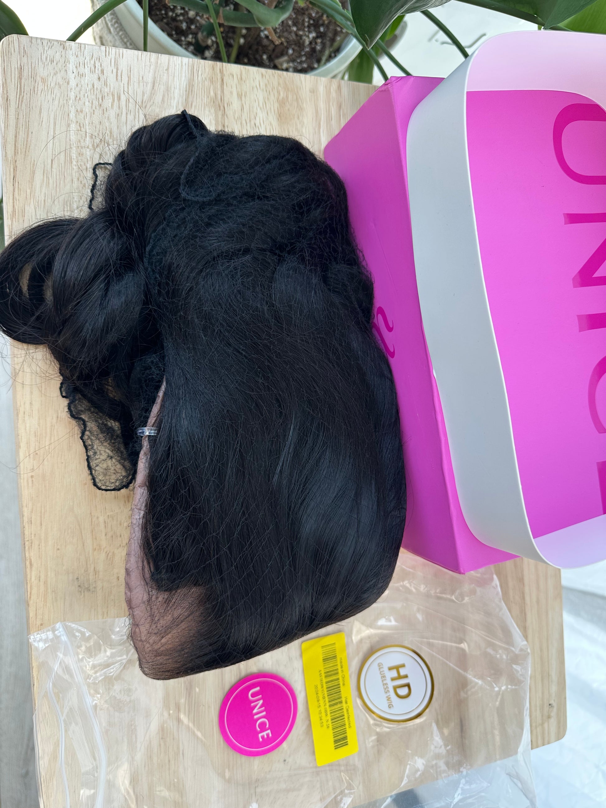 Brand New Unice Pre Curl 5x 5 Glueless Wig