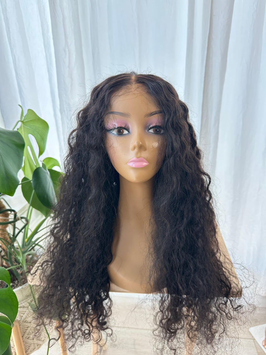ISEE Hair M-cap 9*6 HD Lace 180% Density Water Wave Wig 26 inches
